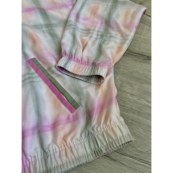 Vintage - TAIL Bomber Jacket-Green/Pink-White Plaid-size Medium - Picture 4 of 13